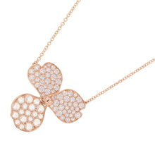 Load image into Gallery viewer, TIFFANY&Co. Paper flower Necklace 18K Pink Gold
