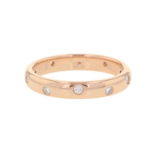 Load image into Gallery viewer, TIFFANY&Co. Dots Diamond Ring 18K Pink Gold
