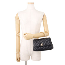 将图像加载到图库查看器中,CHANEL Coco Handle 2WAYHandbag BlackA92990 Lambskin Size XS