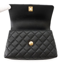 将图像加载到图库查看器中,CHANEL Coco Handle 2WAYHandbag BlackA92990 Lambskin Size XS
