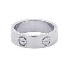 将图像加载到图库查看器中,CARTIER Love Ring Classic Model Size 50/#10B4084700 18K White Gold