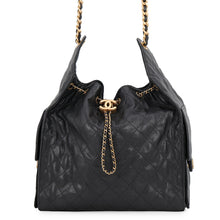 将图像加载到图库查看器中,CHANEL CHANEL25 ChainShoulder Bag BlackAS5311 Caviar Leather Size Medium