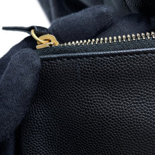 将图像加载到图库查看器中,CHANEL CHANEL25 ChainShoulder Bag BlackAS5311 Caviar Leather Size Medium