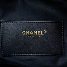 将图像加载到图库查看器中,CHANEL CHANEL25 ChainShoulder Bag BlackAS5311 Caviar Leather Size Medium