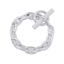 Load image into Gallery viewer, HERMES Chaine d'Ancre Bracelet 13 frames Size MM SV925