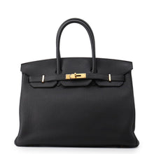 将图像加载到图库查看器中,HERMES Birkin Black Togo Leather Size 35