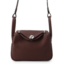 Load image into Gallery viewer, HERMES Lindy Terre Taurillon Clemence Size Mini