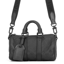 将图像加载到图库查看器中,LOUIS VUITTON Keepall Bandouliere NoirM20900 Monogram・Taurillon Size 25