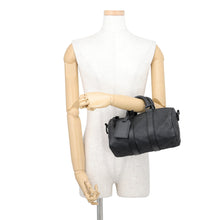 将图像加载到图库查看器中,LOUIS VUITTON Keepall Bandouliere NoirM20900 Monogram・Taurillon Size 25