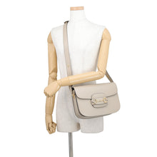 将图像加载到图库查看器中,GUCCI Horsebit 1955 Shoulder Bag Beige602204 1AAV5 9511 Leather Size Medium