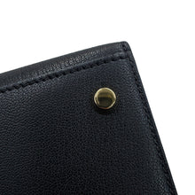 Load image into Gallery viewer, HERMES Kelly Sellier Black Chevre Myzore Goatskin Size 25