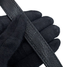 Load image into Gallery viewer, HERMES Kelly Sellier Black Chevre Myzore Goatskin Size 25