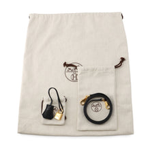 Load image into Gallery viewer, HERMES Kelly Sellier Black Chevre Myzore Goatskin Size 25