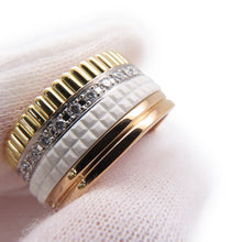 Load image into Gallery viewer, Boucheron Quatre White Diamond Ring Size 62/#22/LargeJRG0159962/JRG01599 K18PG K18YG K18WG Ceramic