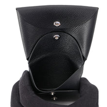 Load image into Gallery viewer, HERMES Calvi Duo Black Epsom