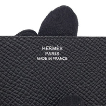 Load image into Gallery viewer, HERMES Card Case H Pocket Black Epsom