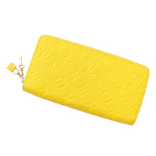 将图像加载到图库查看器中,LOUIS VUITTON Zippy wallet Ginkgo YellowM13577 Monogram Empreinte Leather