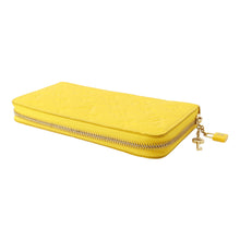 Load image into Gallery viewer, LOUIS VUITTON Zippy wallet Ginkgo YellowM13577 Monogram Empreinte Leather