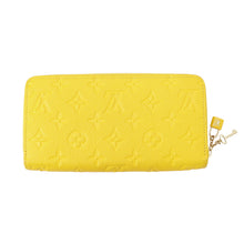 Load image into Gallery viewer, LOUIS VUITTON Zippy wallet Ginkgo YellowM13577 Monogram Empreinte Leather
