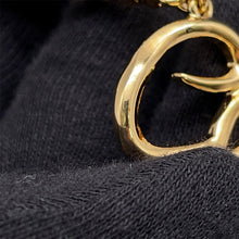 Load image into Gallery viewer, CHANEL I LOVE COCO Long Necklace Gold/TransparentABD430 Metal Rhinestone