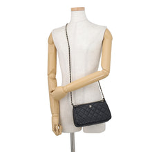 Load image into Gallery viewer, CHANEL Timeless Classics Matelasse ChainClutch BlackAP4704 Lambskin