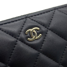 Load image into Gallery viewer, CHANEL Timeless Classics Matelasse ChainClutch BlackAP4704 Lambskin