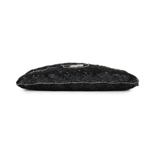 Load image into Gallery viewer, CHANEL Mini Handbag Black Sequins Beads Rhinestone