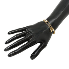 Load image into Gallery viewer, LOUIS VUITTON Bracelet・LV Flora Gram GoldM0940A Metal Faux Pearl