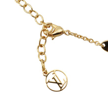 Load image into Gallery viewer, LOUIS VUITTON Bracelet・LV Flora Gram GoldM0940A Metal Faux Pearl