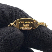 Load image into Gallery viewer, LOUIS VUITTON Bracelet・LV Flora Gram GoldM0940A Metal Faux Pearl