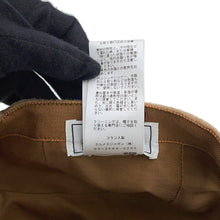 Load image into Gallery viewer, HERMES Cap "Davis Lucky" Size 58 Biscuit/Gold Cashmere100%