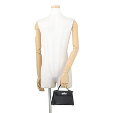 Load image into Gallery viewer, HERMES Mini Kelly 2 Black Chevre Shamqila