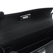 Load image into Gallery viewer, HERMES Mini Kelly 2 Black Chevre Shamqila
