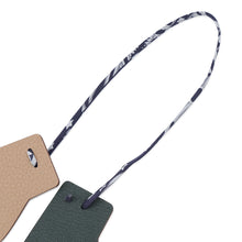 Load image into Gallery viewer, HERMES Petit H Bag Charm (Mitten) Trench/Vert Cypress Chevre Myzore Goatskin Silk
