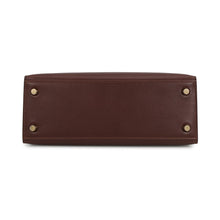 Load image into Gallery viewer, HERMES Kelly Sellier Terre Box Calf Leather Size 25