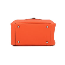 Load image into Gallery viewer, HERMES Lindy Tangerine Taurillon Clemence Size Mini