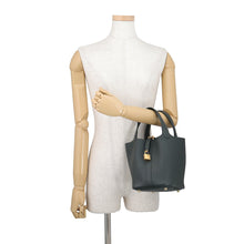 Load image into Gallery viewer, HERMES Picotin Lock Vert Mangrove Taurillon Clemence Size PM