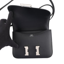 Load image into Gallery viewer, HERMES Constance3 Miroir Black Epsom Size Mini