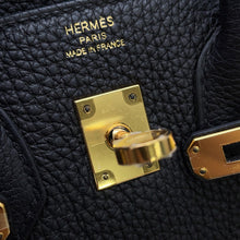 Load image into Gallery viewer, HERMES Birkin Black Togo Leather Size 25