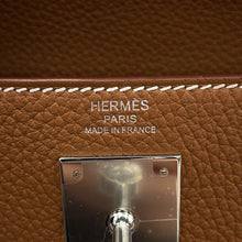 将图像加载到图库查看器中,HERMES Kelly Retourne Gold Togo Leather Size 28