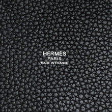 将图像加载到图库查看器中,HERMES Picotin Lock Black Taurillon Clemence Size MM