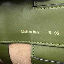 Load image into Gallery viewer, Valextra Valextra Brera 2-way Shoulder Bag Green Leather Size Medium