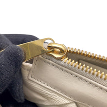 Load image into Gallery viewer, Bottega Veneta Maxi INTRECCIATO Leather Clutch Bag Beige Leather