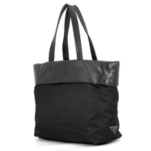 将图像加载到图库查看器中,PRADA Tote Bag Black Nylon Leather