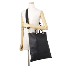 Load image into Gallery viewer, Valentino Garavani Studded 2way Shoulder Bag Black Leather