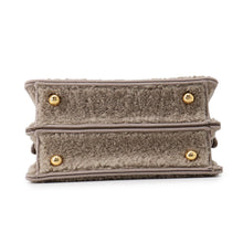 Load image into Gallery viewer, FENDI Peekaboo I See You Petit Gray8BN335 Mouton Leather