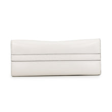 Load image into Gallery viewer, PRADA Triangle Logo Embossed 2-Way Tote Bag White1BG382_ASK_F0009 Leather