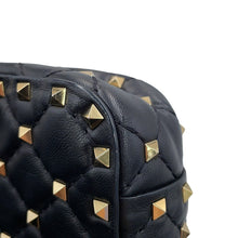 Load image into Gallery viewer, Valentino Garavani Rock Studded Spikes Black7W2B0123NAP_0N0 Lambskin Size Small