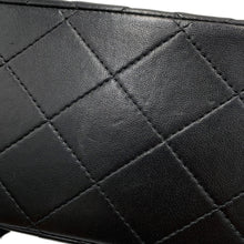 Load image into Gallery viewer, CHANEL Jumbo Matelasse Double Flap Black Lambskin Size 30