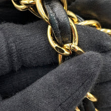 Load image into Gallery viewer, CHANEL Jumbo Matelasse Double Flap Black Lambskin Size 30